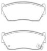 AISIN ASN-209W Brake Pad Set, disc brake